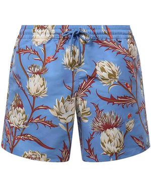 Loewe Technical Fabric Swim Shorts - Blue