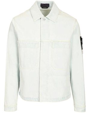 Stone Island Coach Jacket - White