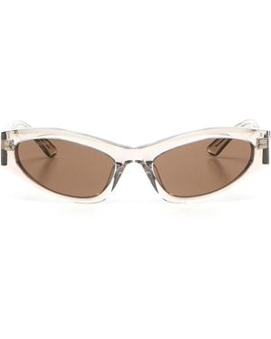 Balenciaga Cat Eye Sunglasses - Natural