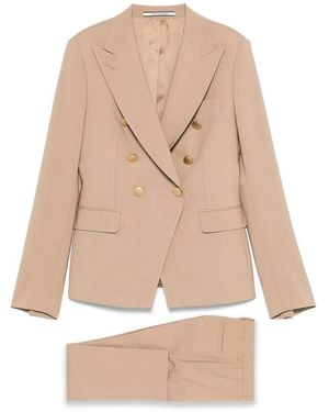 Tagliatore Double-Breasted Suit - Natural