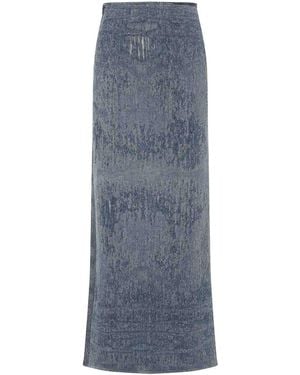 DIESEL Skirt De-Megan-Fsg - Blue