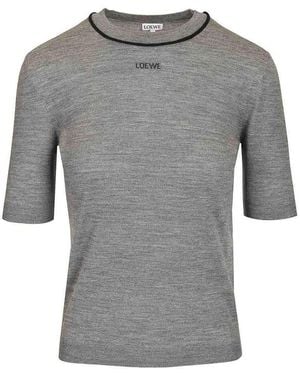 Loewe Wool Sweater - Gray
