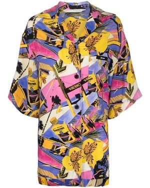 Palm Angels Miami Mix Print Shirt - Multicolour
