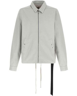 Rick Owens Cotton Jacket - Grey