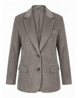 Brunello Cucinelli Suit-Type Jacket - Gray