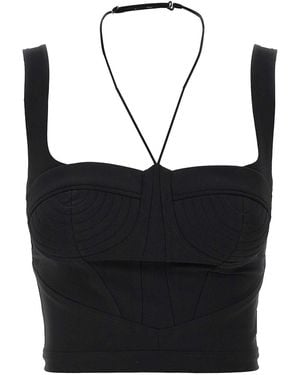 Nensi Dojaka Shaped Top - Black
