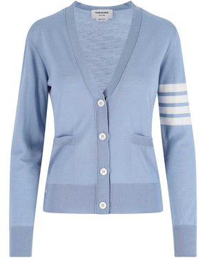 Thom Browne Cardigan - Blue