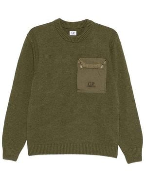 C.P. Company Wool Crew Neck - Green