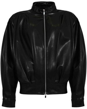 Semicouture Naia Oversized Jacket - Black