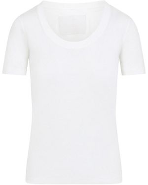 Phoebe Philo Scoop T-Shirt - White