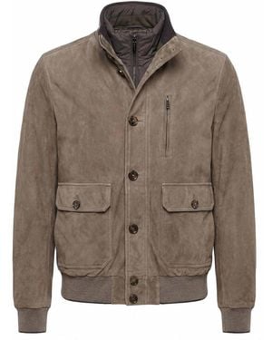 Moorer 'Adelsio' Padded Jacket - Brown