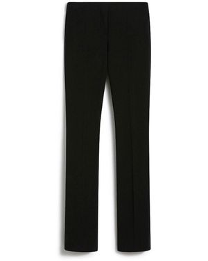 Sportmax Earry1 Low-Waisted Tight-Fitting Trousers - Black