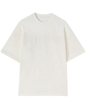 Jil Sander T-Shirt With Front Logo - White