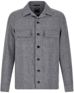 ZEGNA Overshirt - Grey