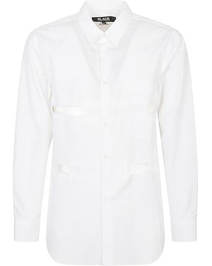 Comme des Garçons Cotton Overshirt - White