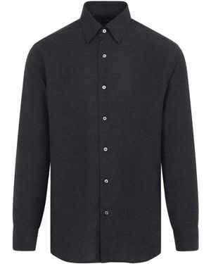Brioni Hidden Shirt - Blue