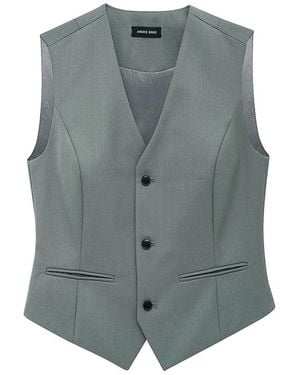 Anine Bing Waistcoat - Gray