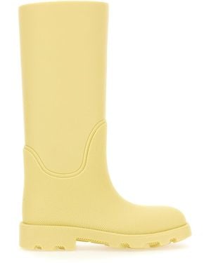 Burberry Mini Rubber Boots - Yellow