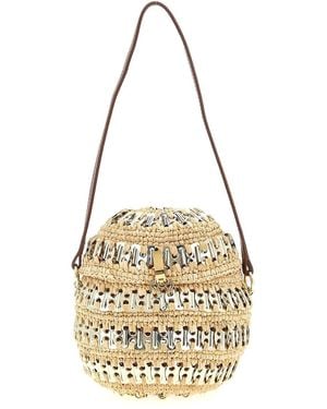 Rabanne 1969 Ball Handbag - Metallic