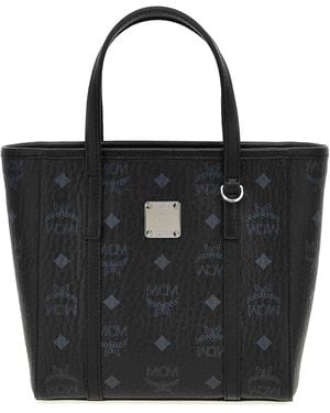 MCM Toni Mini Shopping Bag - Black
