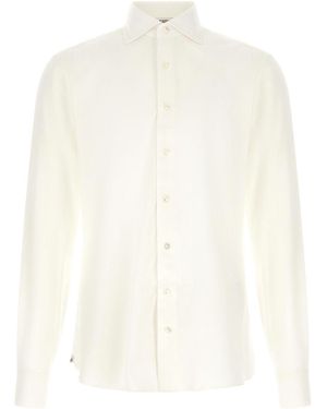 Borriello Marechiaro Collar Shirt - White