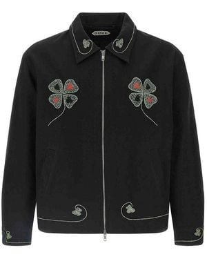 Bode Lucky Draw Jacket - Black