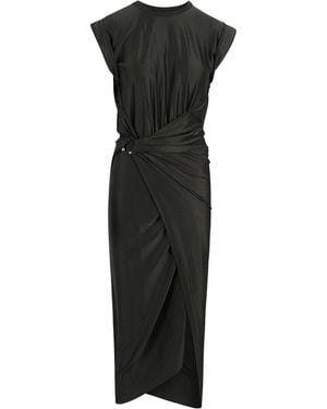 Rabanne Long Dress - Black