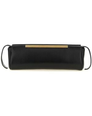 KHAITE Donna Evening Clutch - Black