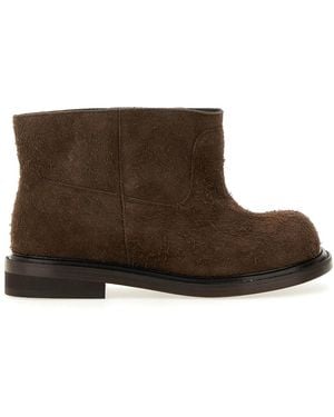 Moschino Crust Boot - Brown