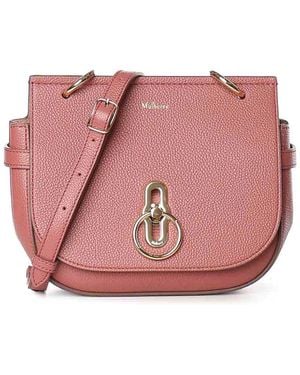Mulberry Amberley Leather Bag - Pink