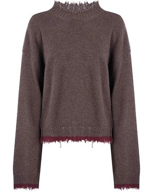 Uma Wang Long Sleeves Top - Brown