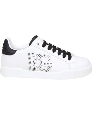 Dolce & Gabbana Portofino Sneakers - White
