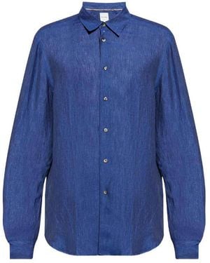 Paul Smith S/C Regular Fit Shirt - Blue