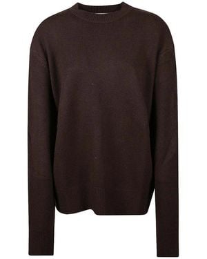 Frankie Shop Pull Col Rond - Marron