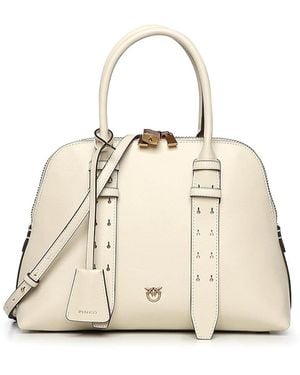 Pinko Escape Bag Borsa A Mano Media - Neutro