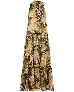 Anjuna Long Dress - Metallic