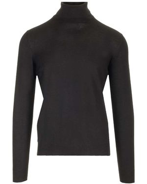 Mauro Ottaviani Wool Turtleneck Wish - Black