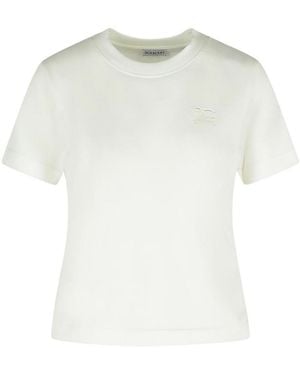 Burberry Cotton T-Shirt - White