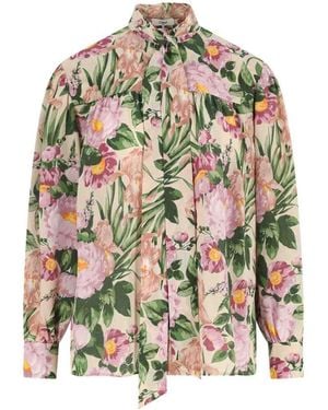 Chloé Silk Wash Shirt - Multicolour