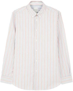 Paul Smith Striped Shirt - White