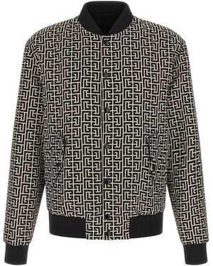 Balmain Reversible Bomber Jacket - Grey