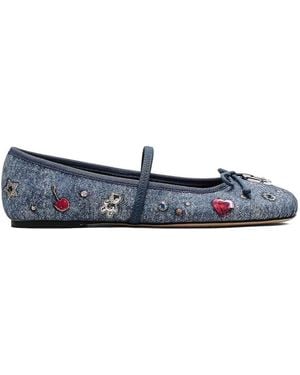 Marc Jacobs The Sabrina Ballerina - Blue