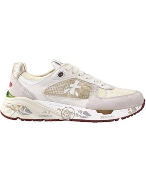 スニーカー PREMIATA Women Sneakers MASED5661 WHITE Premiata Mased 5661 suede sneakers for women mased5661 White