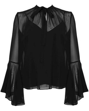 Max Mara Cuba Silk Blouse - Black