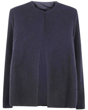 Apuntob Line Botton Long Sleeves Reversible - Blue