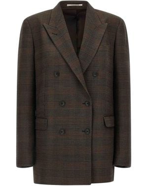 Tagliatore Jasmine Virgin Wool Blazer - Black