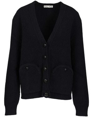 Blazé Milano V-Neck Cardigan - Black