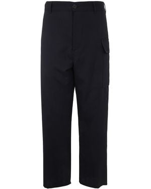 Marni Straight And Regular Leg Trousers - Blue