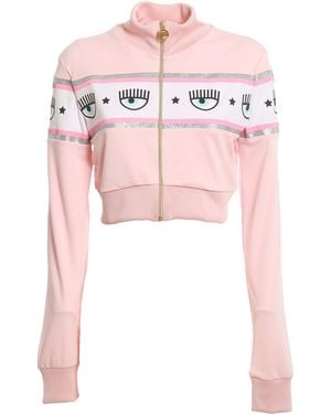 Chiara Ferragni Maxilogomania Two-Piece Tracksuit - Pink