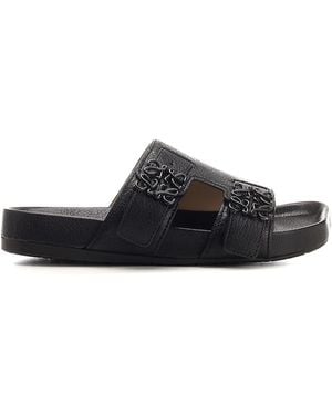 Loewe Ease Slide - Black